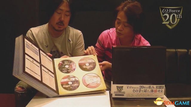 光榮ω-Force 20周年 無雙全系列典藏CD開箱演示
