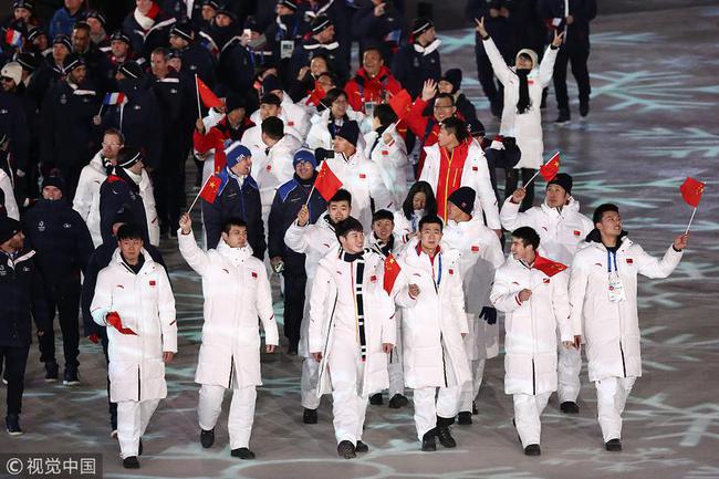 中國冬奧代表團