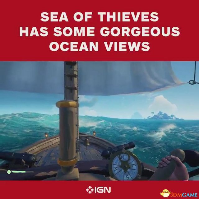 《盜賊之海》海水物理效果超級真實 看數小時不膩