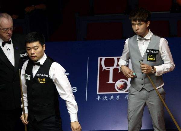 丁俊暉的5冠賽季，曾在上海大師賽決賽戰勝過肖國棟