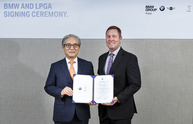 LPGA與BMW韓國分公司達成協定
