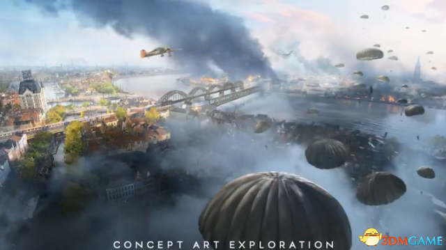 《戰地5》全新概念畫和遊戲截圖 展現真實二戰場景