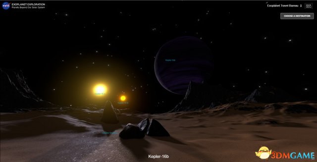 360度體驗外星球 NASA推出系外行星旅行VR軟體