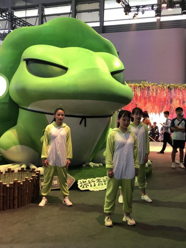 《旅行青蛙》首登ChinaJoy 呱兒子開啟中國之旅