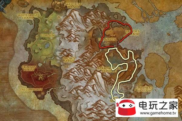 魔獸世界8.0六張新地圖采藥最佳路線圖文詳解