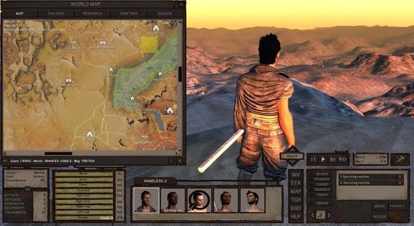 Steam好評遊戲《劍士》中文化 開放世界沙漠求生
