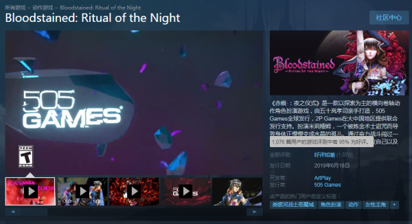 《血咒之城:夜之儀式》Steam好評如潮 後續DLC計劃公布