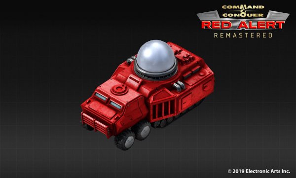 《紅色警戒》重製版設計圖曝光 來自蘇俄的磁能坦克