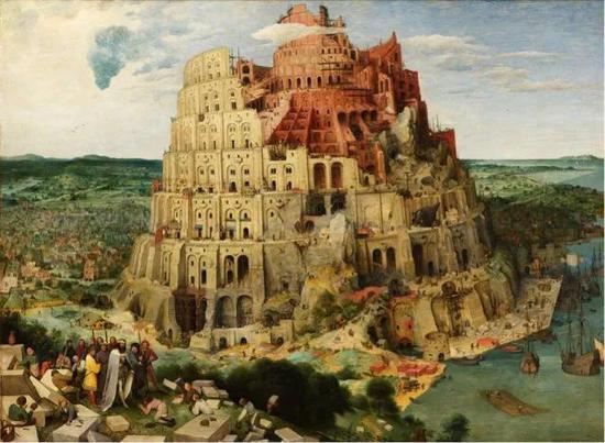 彼特·勃魯蓋爾（Pieter Bruegel）《巴別塔》 /網絡