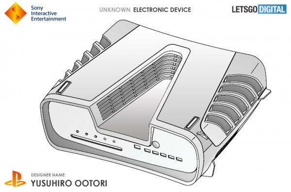 PS5硬體設計專利曝光 深V散熱孔造型別出心裁