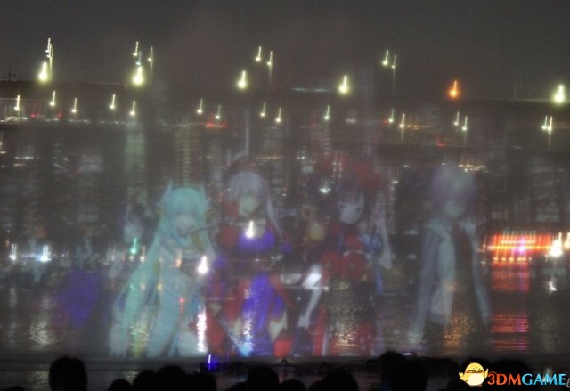 高端玩法 Fate/Grand Order電子水幕牆東京上演