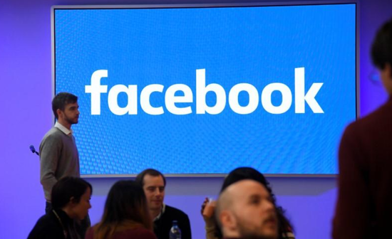 2017年12月4日，英國倫敦，Facebook倫敦新總部的企業標識。REUTERS/Toby Melville
