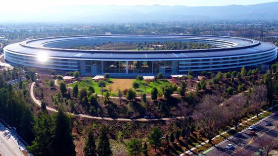蘋果位於加州庫比蒂諾的新總部