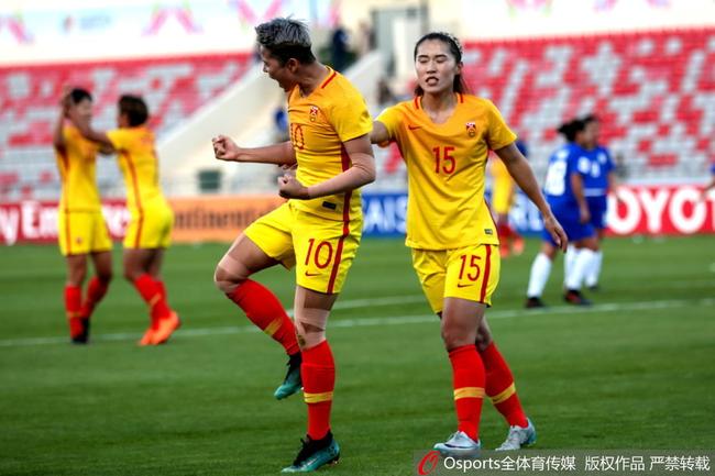 中國女足擊敗菲律賓女足