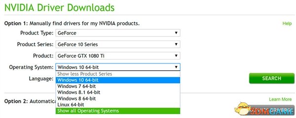 NVIDIA已放棄32位系統：驅動程式在官網無跡可尋