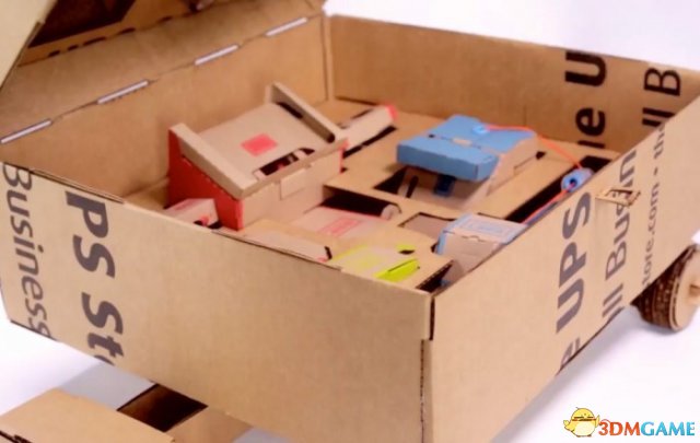 受任天堂Labo靈感激發 UPS打造便攜式拉杆紙箱