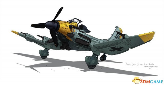 《巫師3》概念畫小哥美圖欣賞 機甲和軍事風濃厚