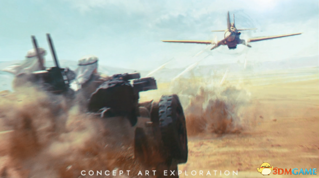 《戰地5》全新精美概念畫 展現真實二戰場景