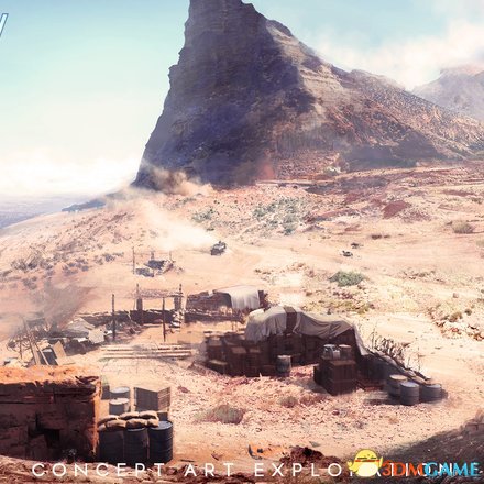 《戰地5》全新藝術概念圖透露挪威北非等地點