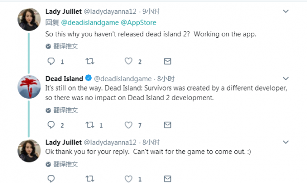 喪屍大作還活著 官推確認《死亡島2》仍在開發中 