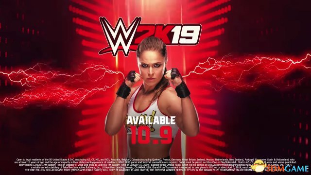 《WWE 2K19》預購新獎勵：前UFC冠軍龍達·魯西