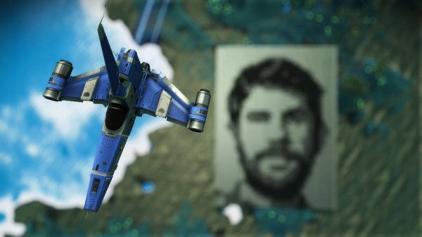 《無人深空》玩家製作巨型畫像 製作人表示感動