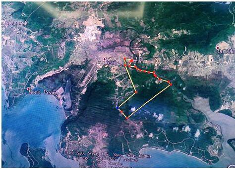 ABT全球第一宗百萬平土地在柬土地衛星圖