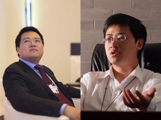 　　曾經的林宇（左）和史文勇（右）/ 圖片購自視覺中國