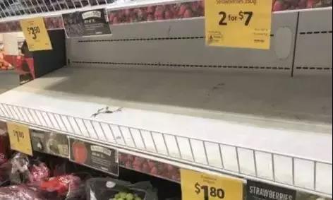 ▲超市的草莓均已下架。（圖源：路透社）