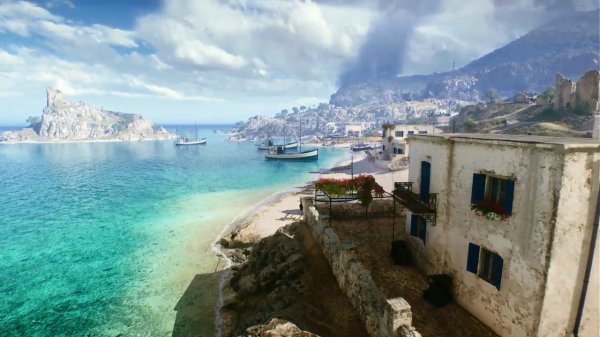 《戰地風雲5》發布新地圖水星預告片 地中海風景美如畫