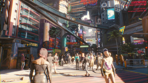 《賽博朋克2077》比《巫師3》地圖小 更接近真實城市