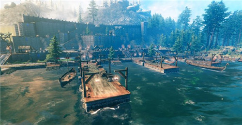 為了聯盟！《Valheim:英靈神殿》玩家在遊戲中蓋出暴風城港口